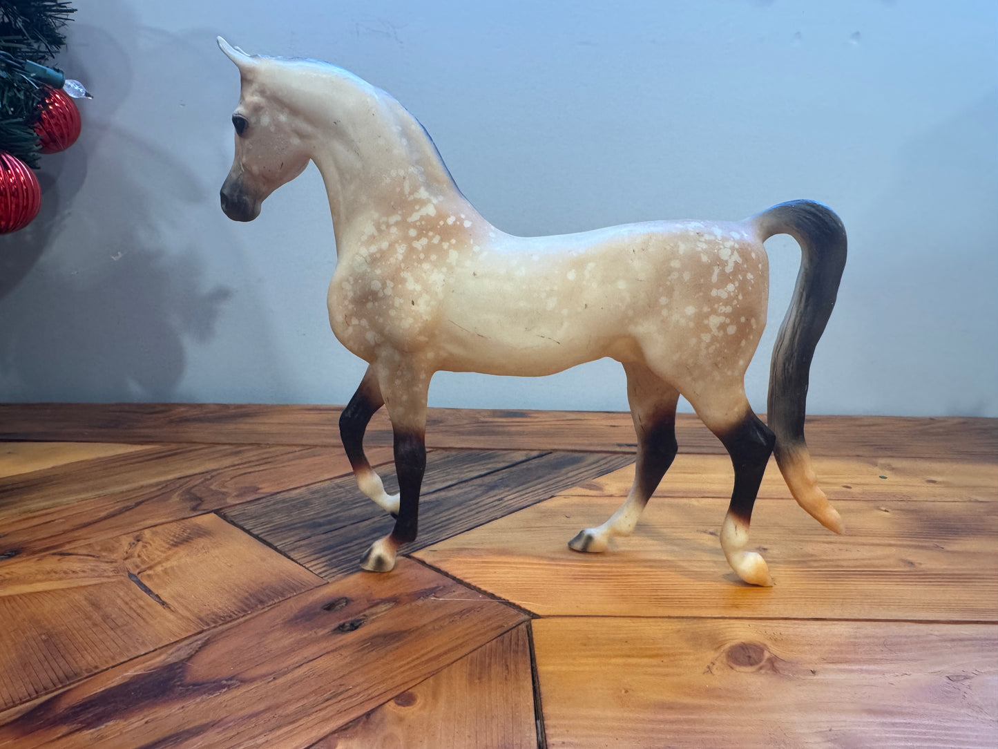 No. 766 Dark Dapple Rose Grey Arabian Stallion Khemosabi