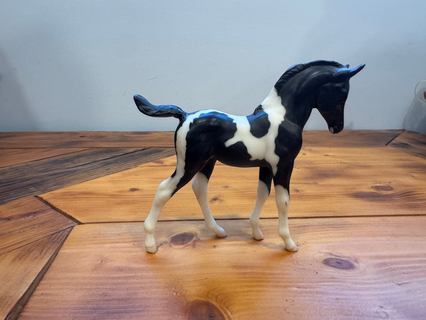 No. 674 Breyer Classic Black Pinto Foal
