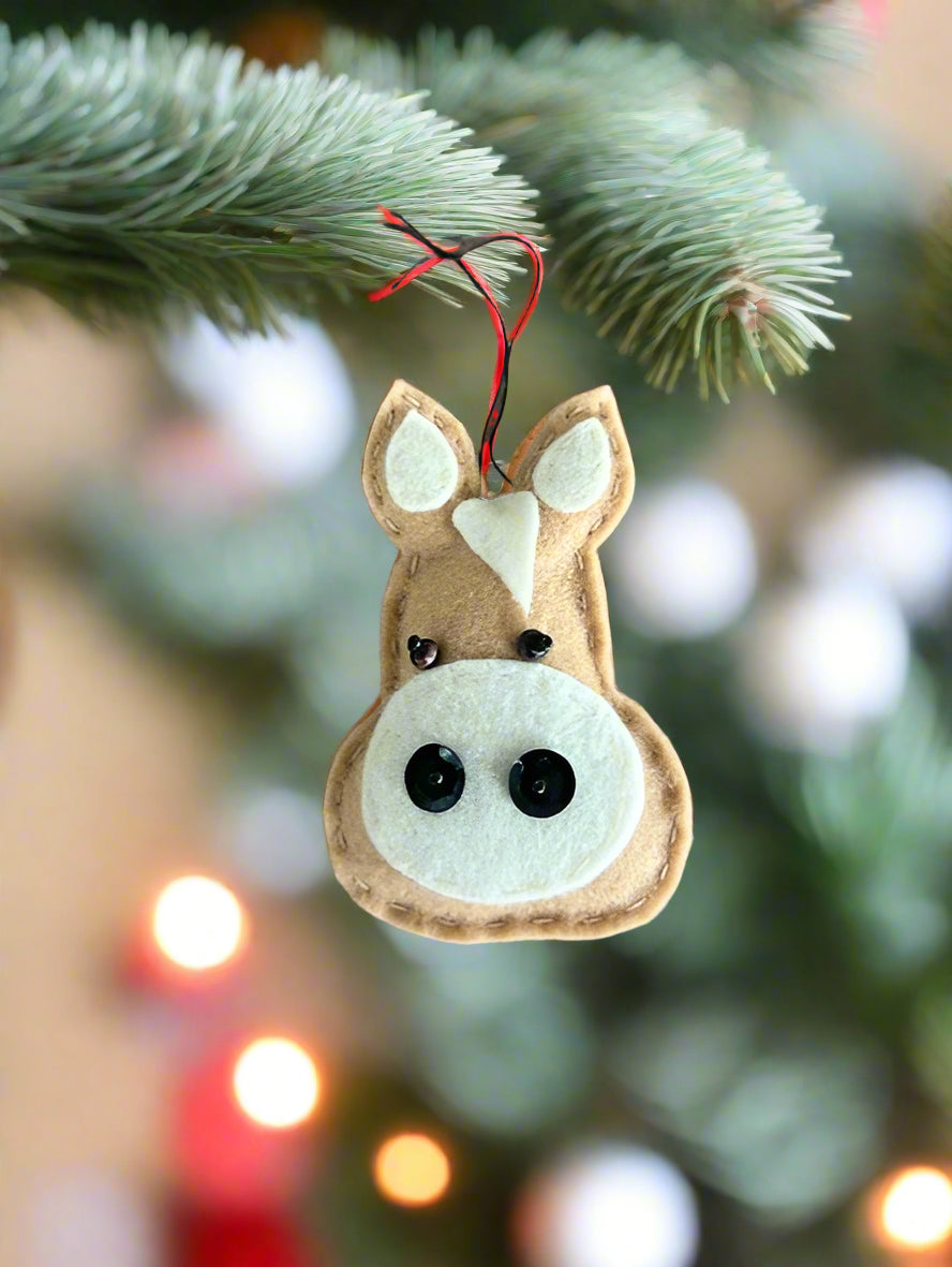 Horse Head Ornament