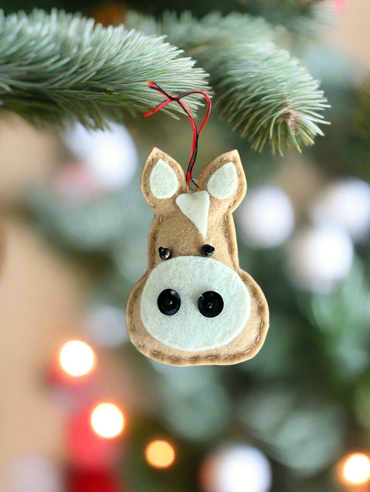 Horse Head Ornament